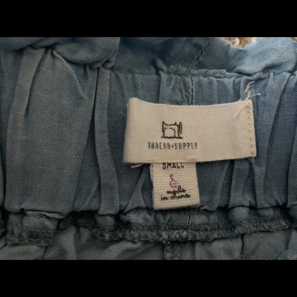 Denim Flare Pants